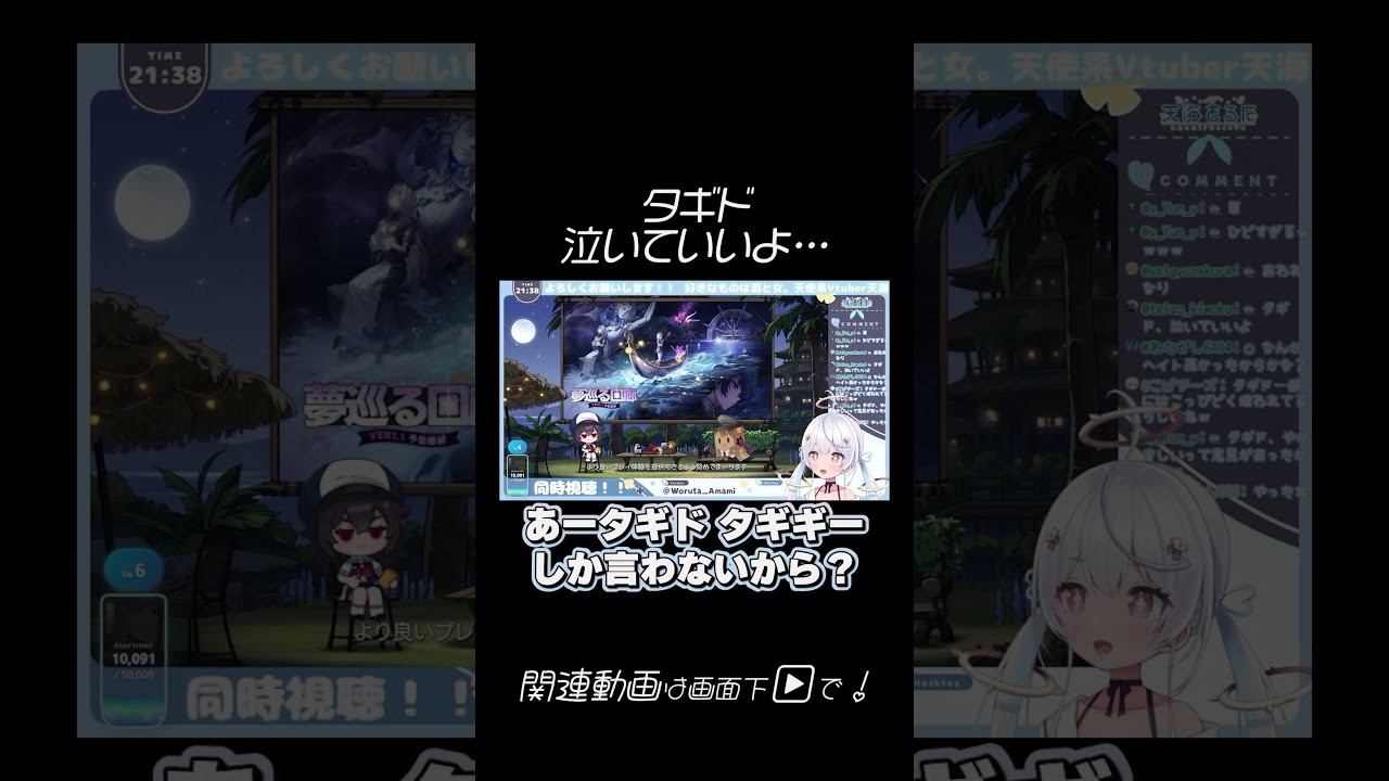 タギドミュート事件 #vtuber #切り抜き #nte #nevernesstoeverness #game #shorts #youtubeshorts