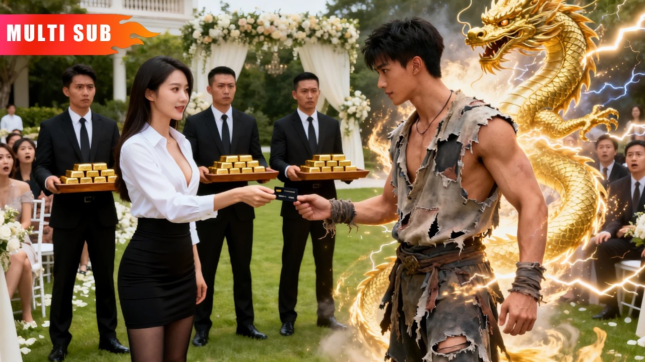【Multi Sub】⚡️婚禮上渣女当众悔婚，他成全場笑柄！下一秒女總裁舉鑽戒強勢求婚，假婚成真愛被他徹底征服，逃婚渣女傻眼了！#viral #短劇 #cdrama