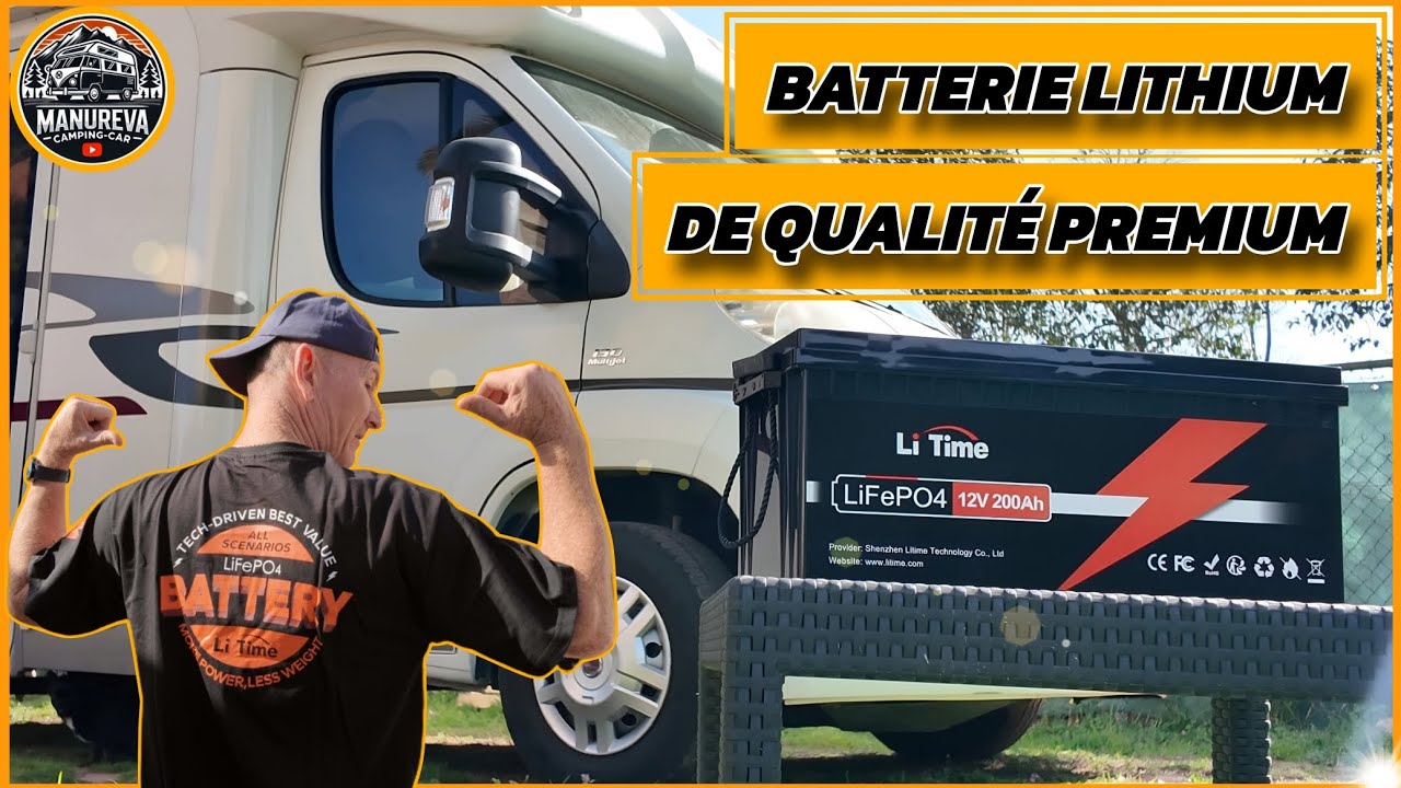 BATTERIE LI TIME 200AH PREMIUM ET PAS CHER !