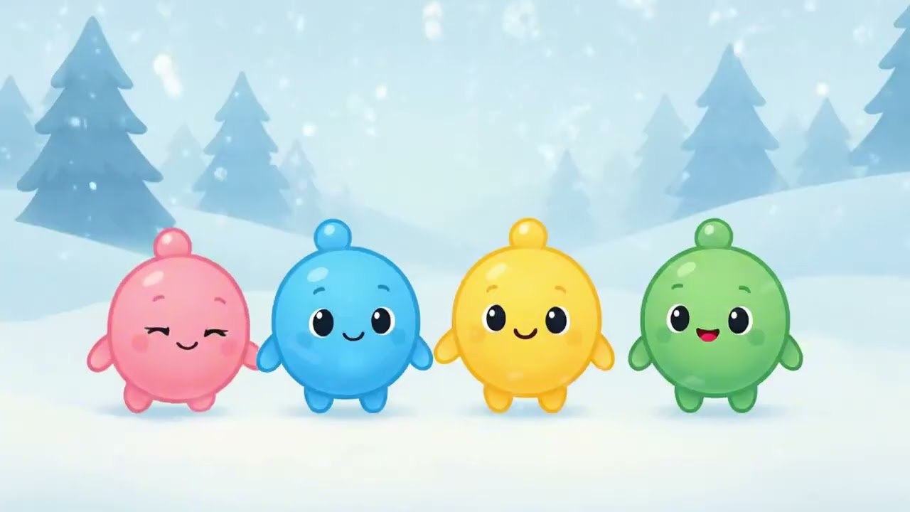 Winter Song | BubbliBop Cozy Songs for Kids