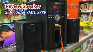 Review Speaker Subwoofer Gmc 888P. Suara B Menggelegar, Suara Vocalnya Cetar Membahana