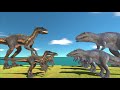 Dinosaur Simulation: Giganotosaurus Against Indoraptor - Animal Revolt Battle Simulator