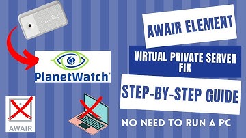 Awair Element - Planetwatch FREE VPS Uploader Tutorial (Windows/Mac)