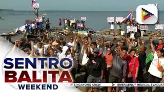 Mga mangingisda sa Zambales, nagsagawa ng kilos-protesta ngayong araw kaugnay ng umano'y...