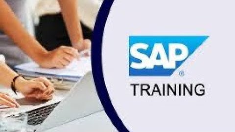 Regular Live SAP MM classes - Procurement process