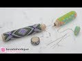 How to Wrap a Needle Case in Peyote Stitch Bead Weaving