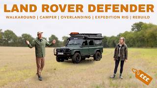 We Fully Rebuilt Our Land Rover Defender 110 | Walkaround &  How Much Did It Cost?