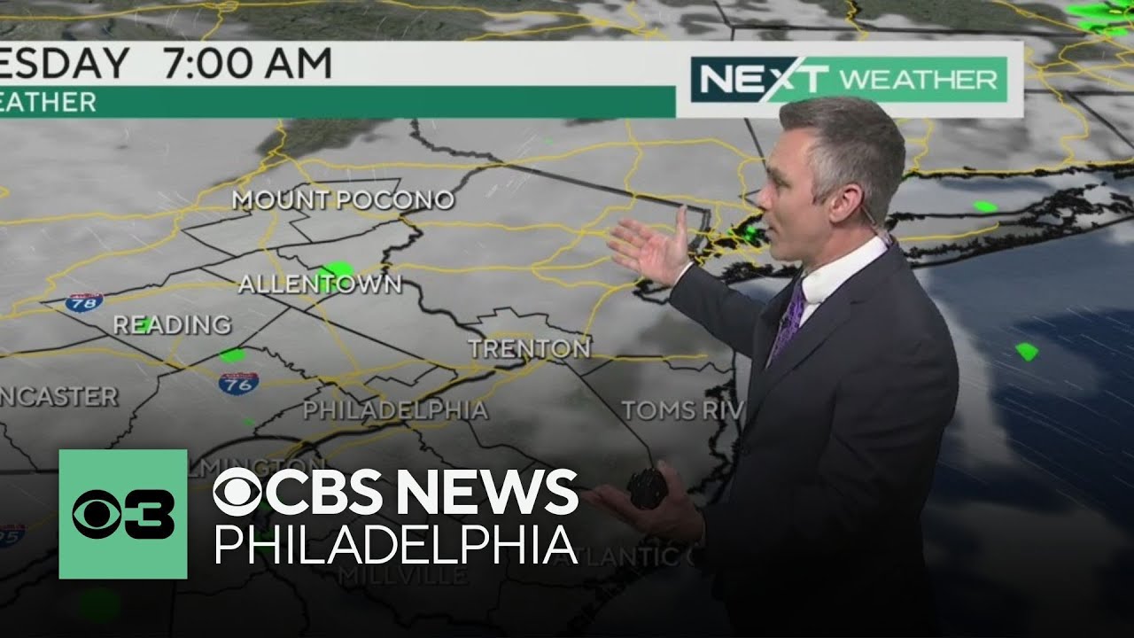 Warm, humid Tuesday in Philadelphia region - YouTube