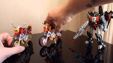 Transformers Generations JUNKHEAP & SKY SHADOW ( BLACK SHADOW ) Review