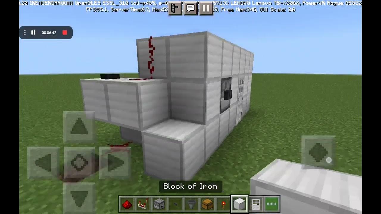 how to build a key card door in minecraft ( Redstone tutorial ) YouTube