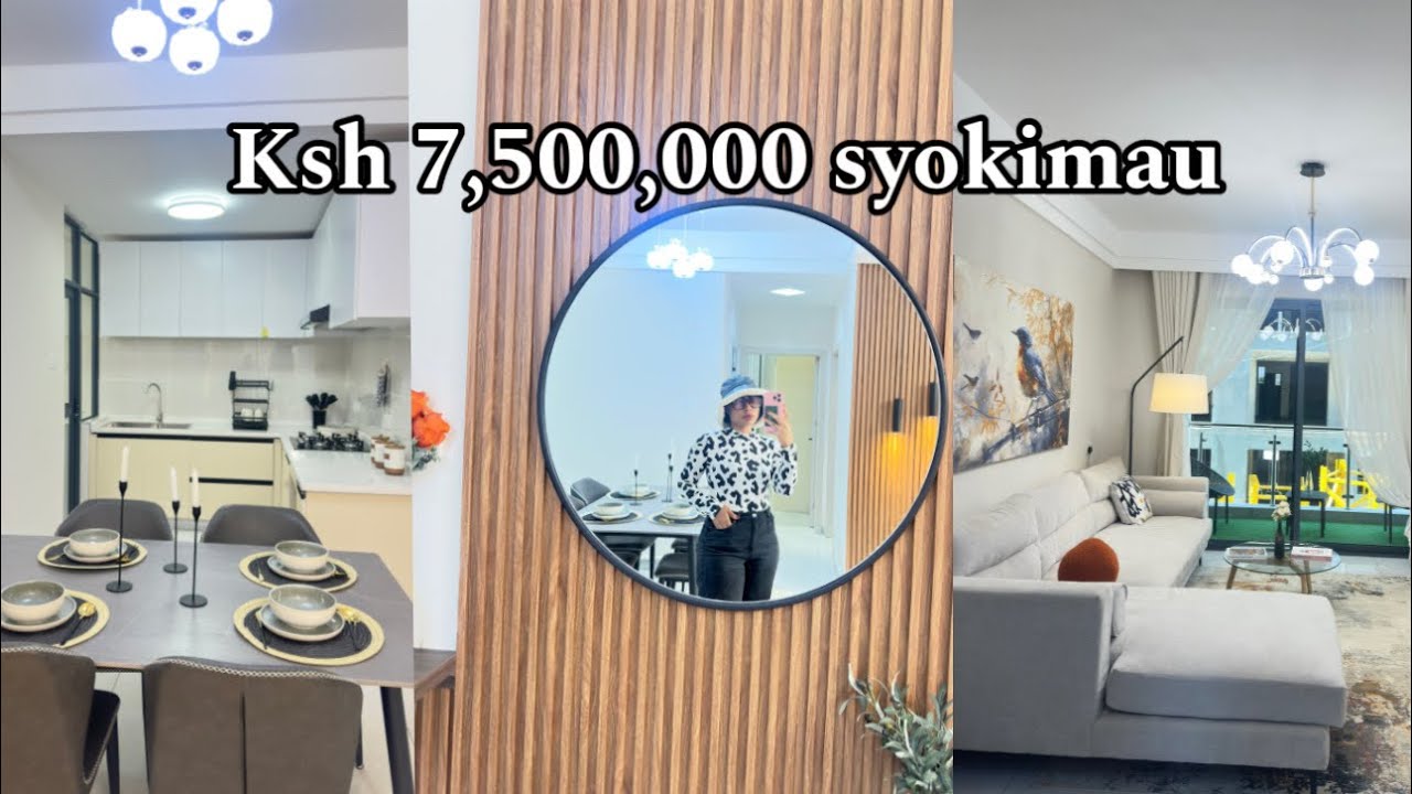 AFFORDABLE & LUXURIOUS APARTMENTS FOR SALE IN SYOKIMAU KSH 7,500,000 2BEDROOM