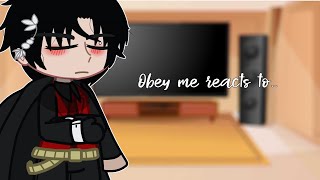 Obey Me Reacts to MMC as Reki Kyan (Requested)