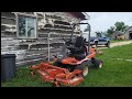 This mower is a beast !! Kubota f3060