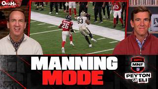 Peyton & Eli Go Manning Mode For The Saints Scoring Drive | ManningCast