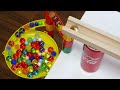 Marble Run Race ASMR ☆ Wooden Marble Run Course & Coca-Cola Building