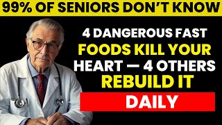 Forget Junk! 4 Fast Foods Destroy Health After 60 And 4 That Save It | Senior Health Tips