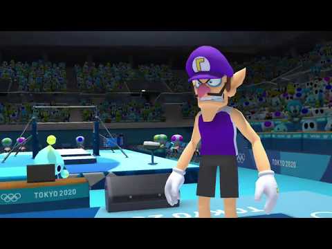 Mario And Sonic At The Tokyo 2020 Olympic Games Waluigi Gymnastics 