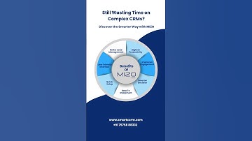 ❌ Still wasting time on complicated CRMs? #MIZOCRM #SmartXCRM #CRMSimplified