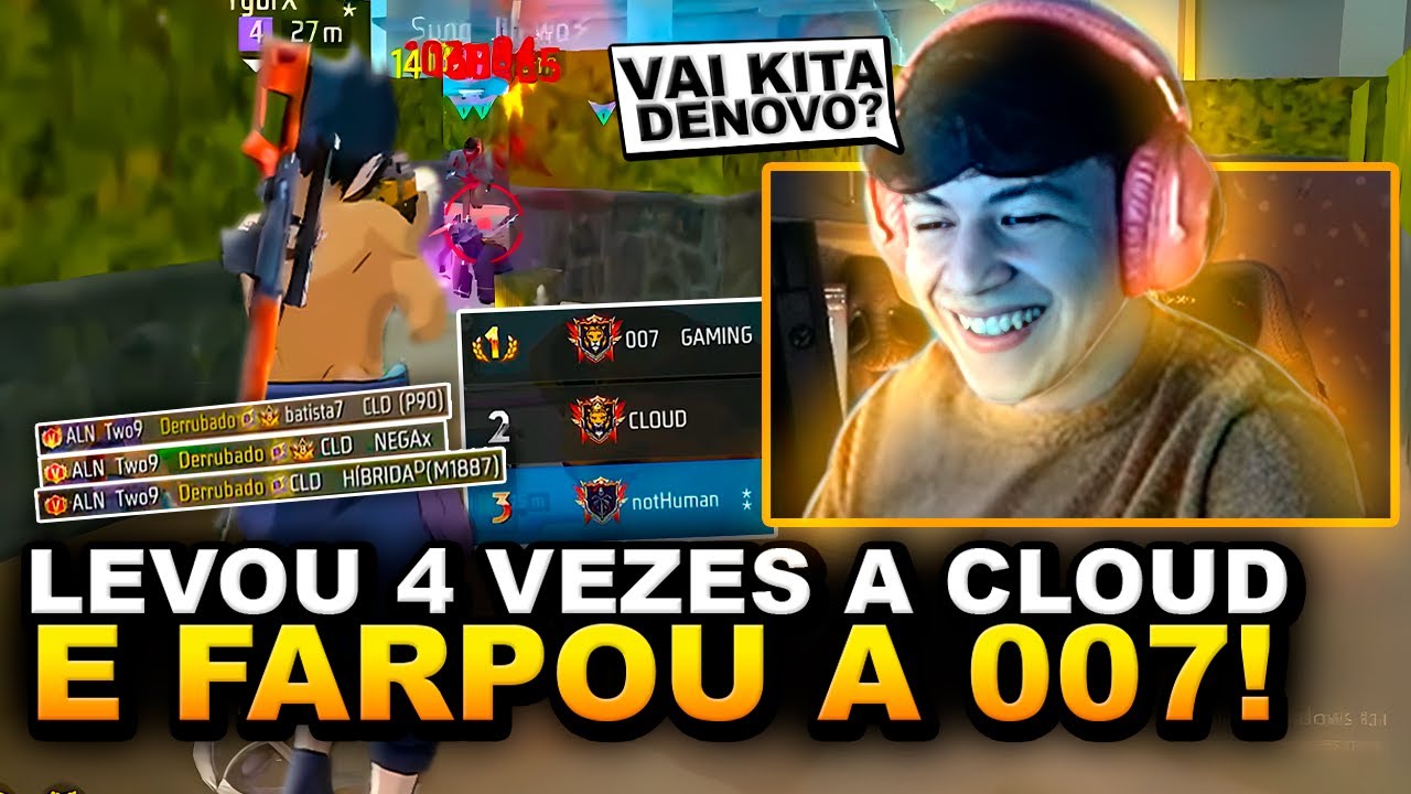 TWO9 LEVOU O SQUAD INTEIRO DA CLOUD 4 VEZES SOZINHO E FARPOU A 007 NA GU3RRA DE GUILDAS!