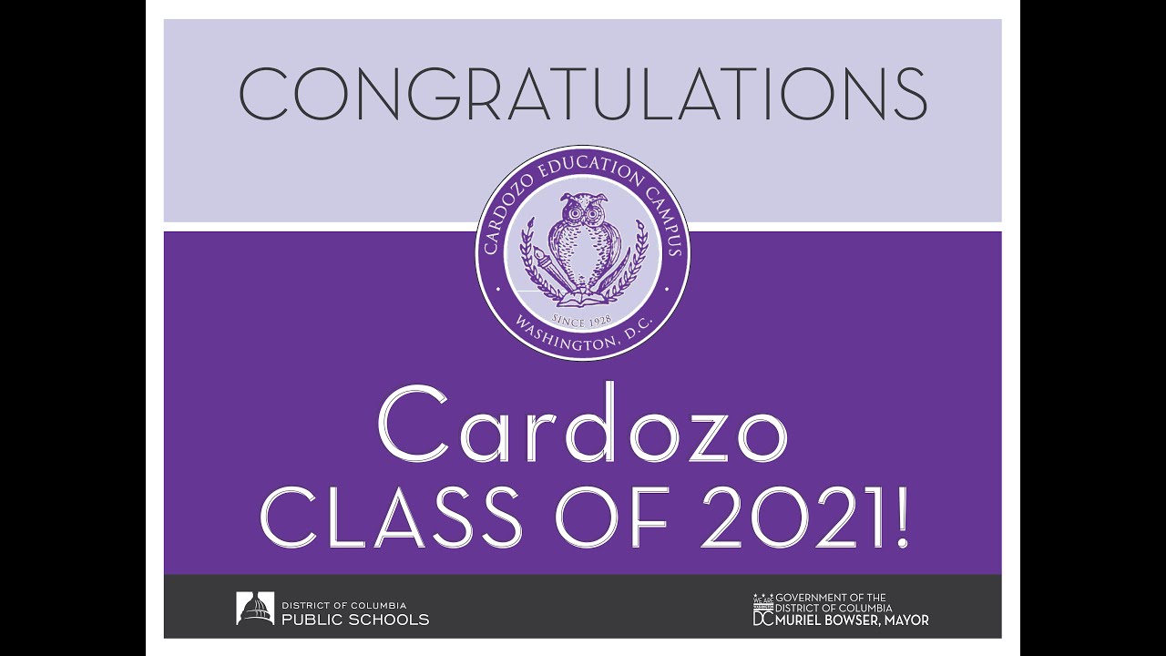 2021 Cardozo Education Campus Graduation YouTube