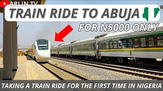 Train Ride in Nigeria \/ Let’s Travel to Abuja from Warri, Delta (Very Fast 💨)