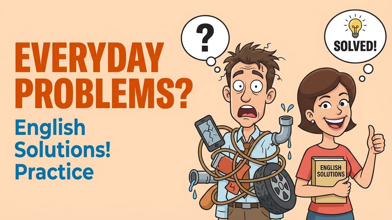 Как решать повседневные проблемы на английском языке | Практика разговорной речи