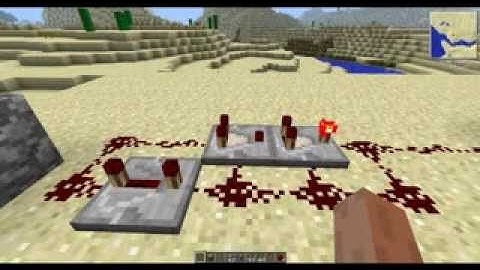 Double Pulse Redstone Circuit