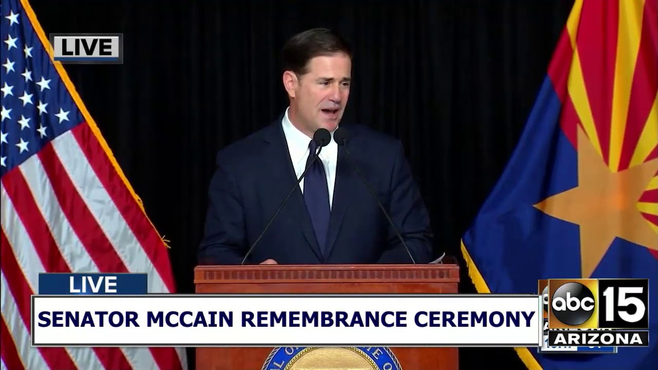 FULL RAW: Senator John McCain's memorial at the AZ Capitol