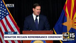 FULL RAW: Senator John McCain's memorial at the AZ Capitol