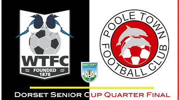 HIGHLIGHTS: Wimborne Town v Poole Town (Dorset Senior Cup Quarter Final)