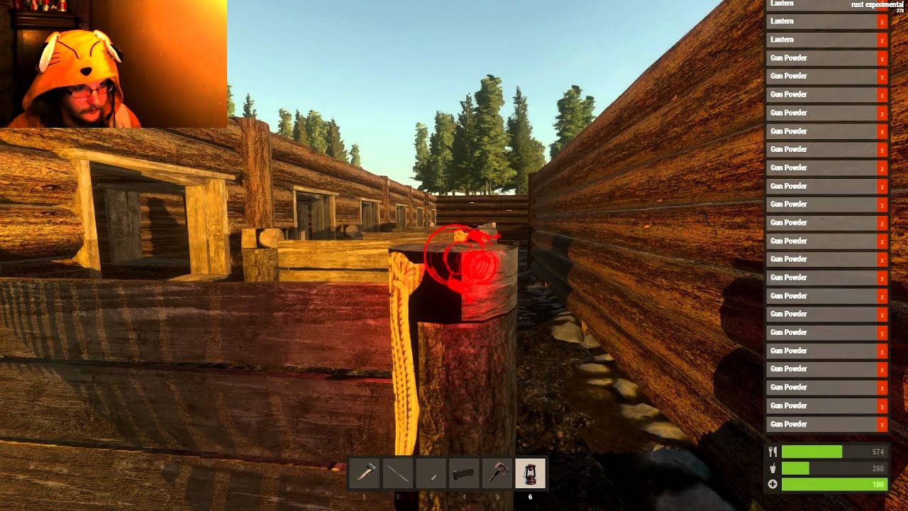 Rather basic shooting range. Rust building fun times. YouTube