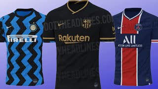 LAS NUEVAS CAMISETAS FILTRADAS PARA LA TEMPORADA 20-21