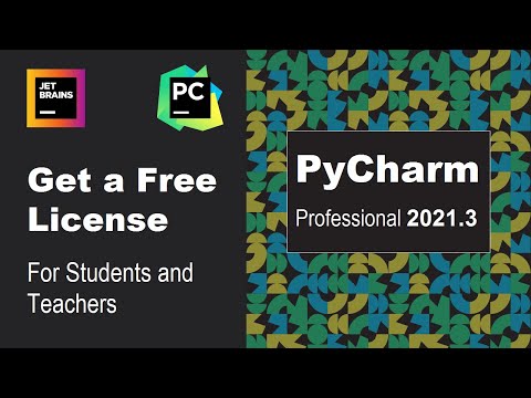 Get a Free License for PyCharm Professional and all JetBrains Products for Students and Teachers