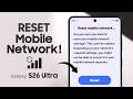 How to Reset Mobile Network Settings on Samsung Galaxy S26 Ultra!