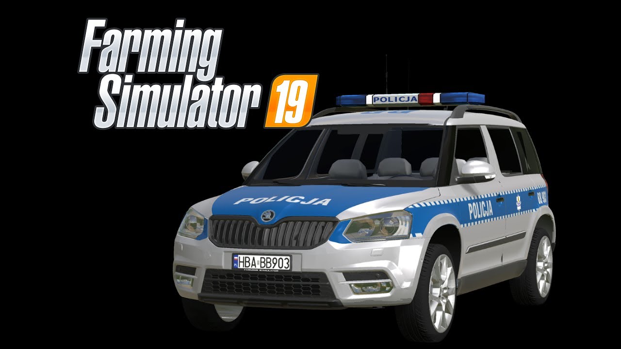[FS19] Skoda Yeti Policja
