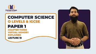 Virtual Memory Explained! O Level & IGCSE Computer Science | P1 | Lecture 18