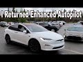 Returning Tesla Enhanced Autopilot