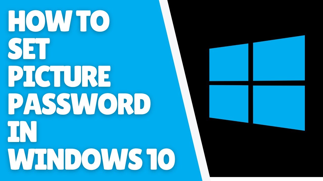 Windows 10 How To Set Picture Password - YouTube