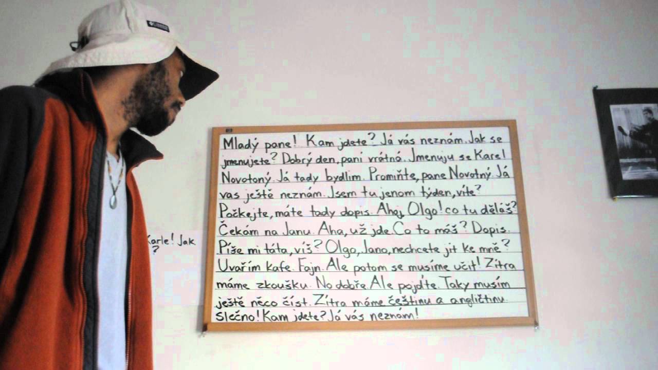language translator Czech Reading#18
