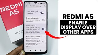 كيفية تمكين العرض فوق التطبيقات الأخرى في Redmi A5 screenshot 3