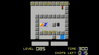 chips challenge 1, level 85
