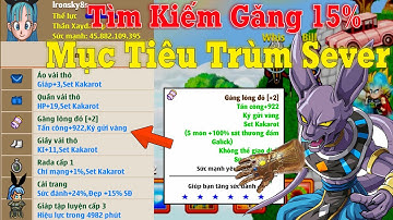 Ngọc Rồng Online - Ironsky8s Tiếp Tục Tiềm Kiếm Găng Hủy Diệt 15% Và One Hit Găng 6 Sao