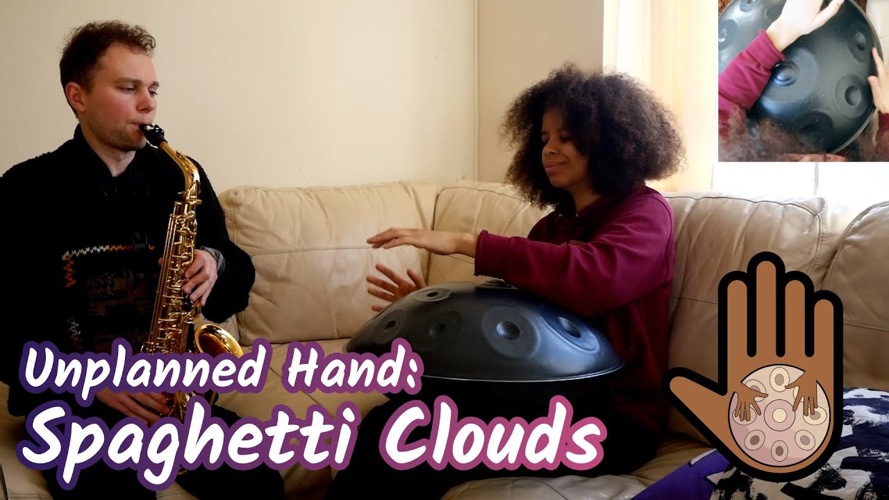 Spaghetti Clouds - Handpan and Saxophone (Unplanned Hand)