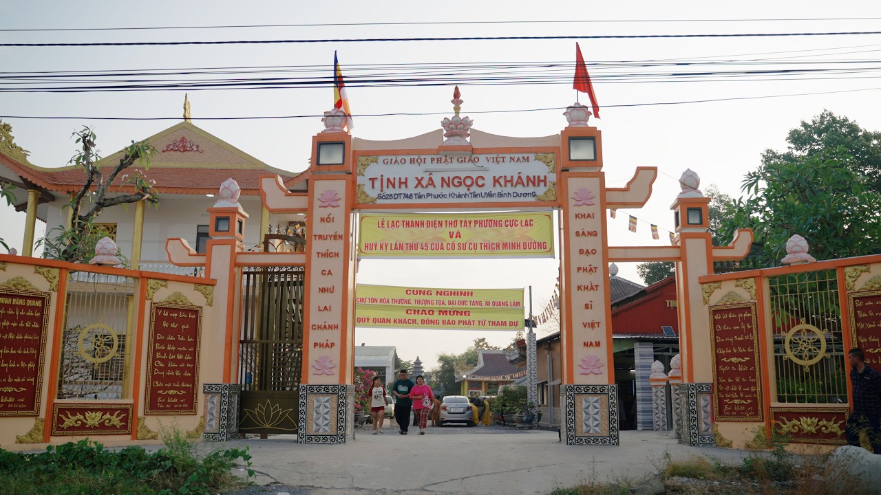 TỊNH XÁ NGỌC KHÁNH - Lễ lạc Thành Điện Tây Phương Cực Lạc - 08-02-2026