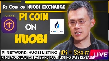 Boom 💥 Pi Coin Listing On Huobi Exchange 🤯 Pi Mainnet Launch Date Reveal 🤩 1Pi = $24.17 🤑🎉 #crypto
