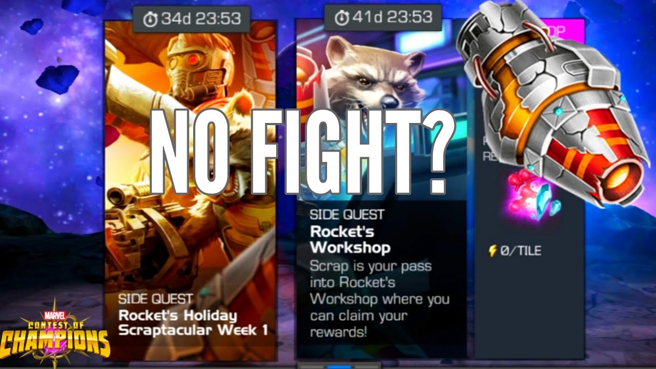 Rocket's Workshop • Mcoc • Marvel Contest of Champions