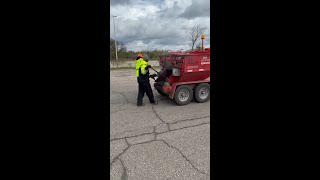 Crews are out working to repair roads in Flint