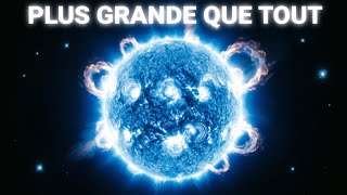 La plus grande étoile jamais découverte dans l'univers