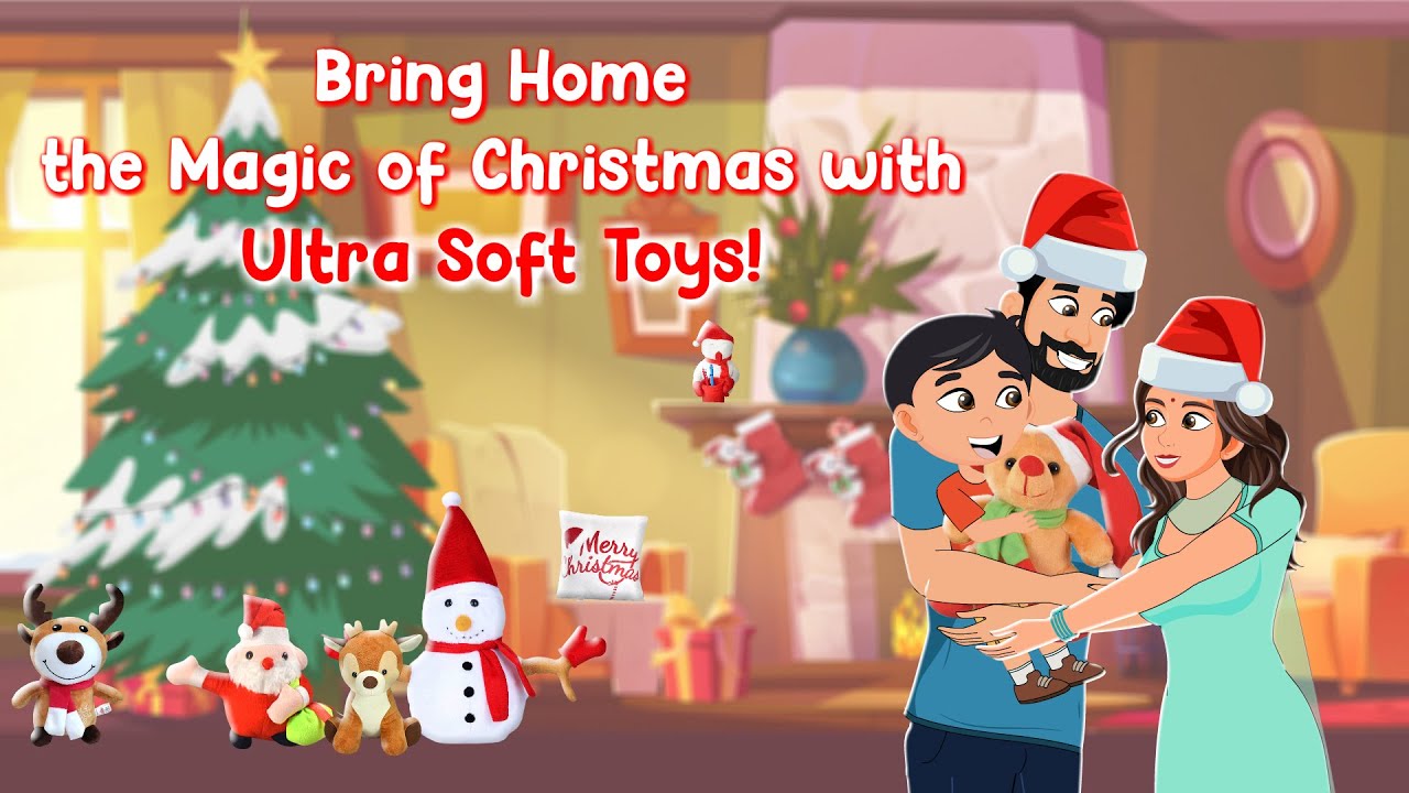 Bring Christmas Magic Home with Ultra Soft Toys 🎅🎄 | Special Edition Christmas Collection