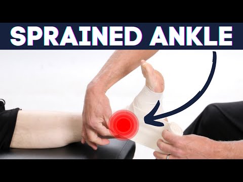 Sprained Ankle? How to Wrap Ankle Sprains - Correct